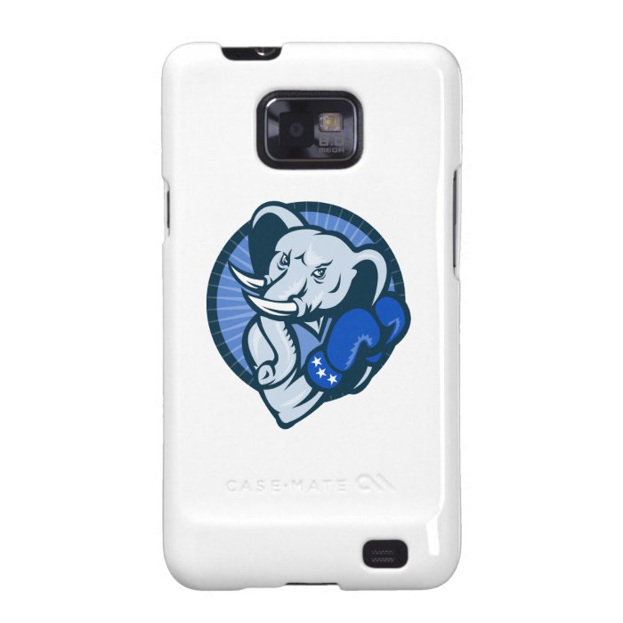 Elephant With Boxing Gloves Democrat Mascot Samsung Galaxy Covers
