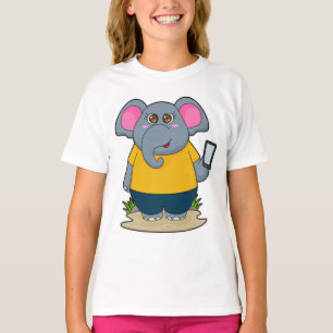 Elephant with Mobile T-Shirt
