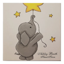 Elephant With Stars