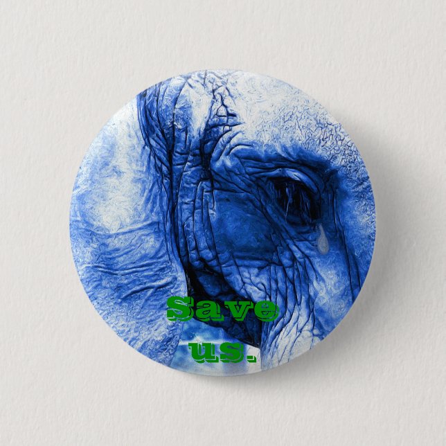Elephant with tear button (Front)