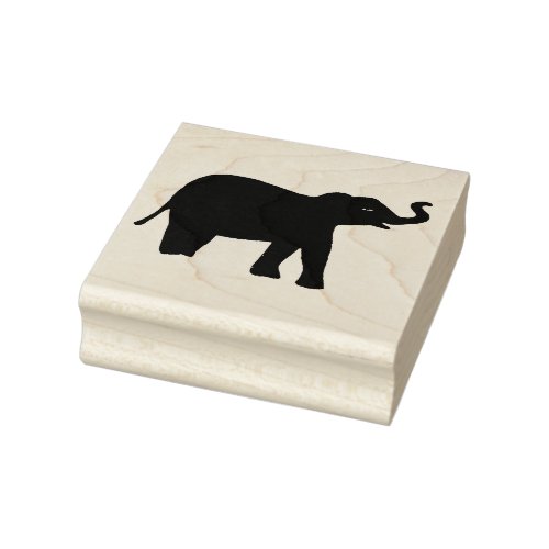 Elephant Wood Art Stamp