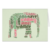 Elephant words cloud (Front Horizontal)