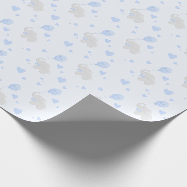 Elephant Wrapping Paper (Corner)