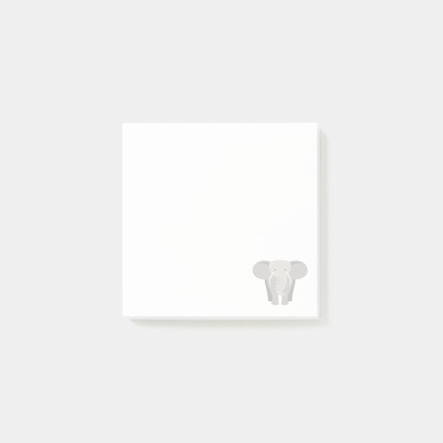 Elephant Writing Pad Post-it Notes (Front)