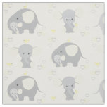 Elephant Yellow Safari Animal Nursery Baby Neutral Fabric