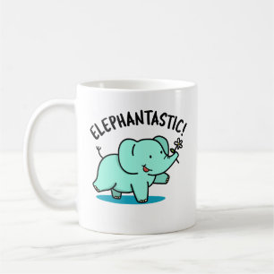 Elephantastic Funny Elephant Pun Coffee Mug