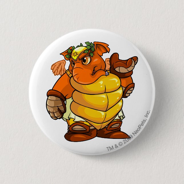 Elephante Altador Player Pinback Button (Front)