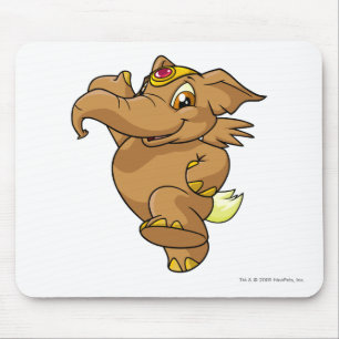Elephante Brown Mouse Pad