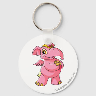 Elephante Pink Keychain