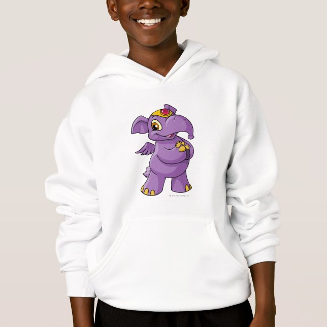 Elephante Purple Hoodie (Front)