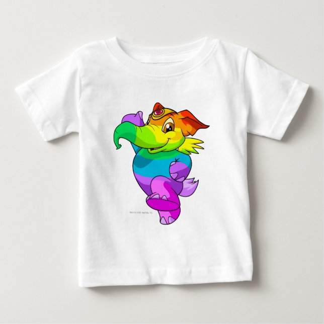 Elephante Rainbow Baby T-Shirt (Front)