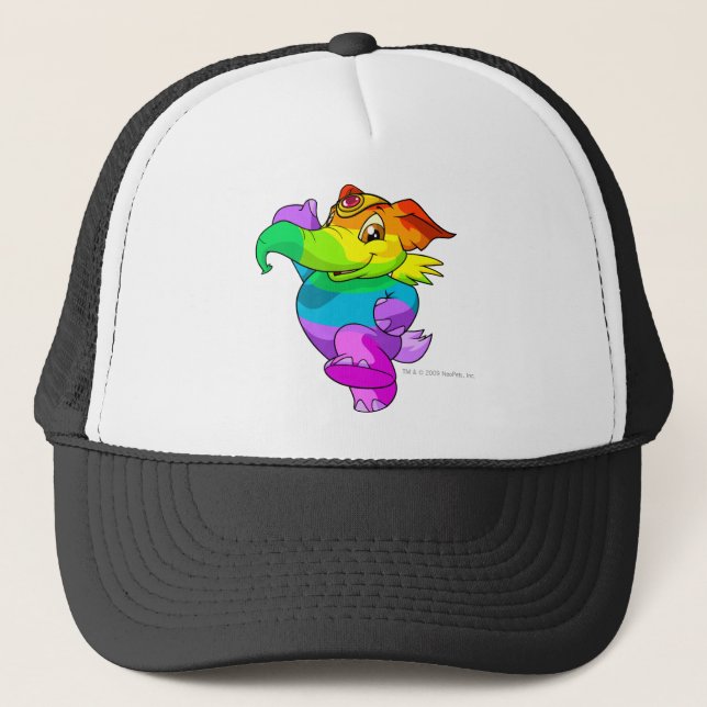 Elephante Rainbow Trucker Hat (Front)
