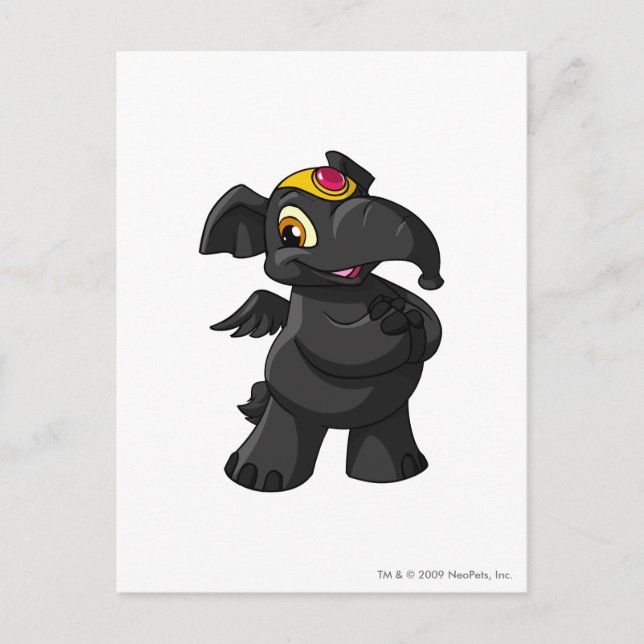 Elephante Shadow Postcard (Front)