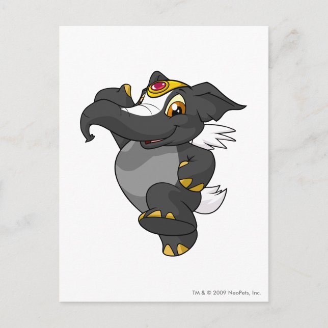 Elephante Skunk Postcard (Front)