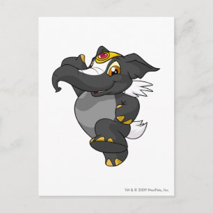 Elephante Skunk Postcard
