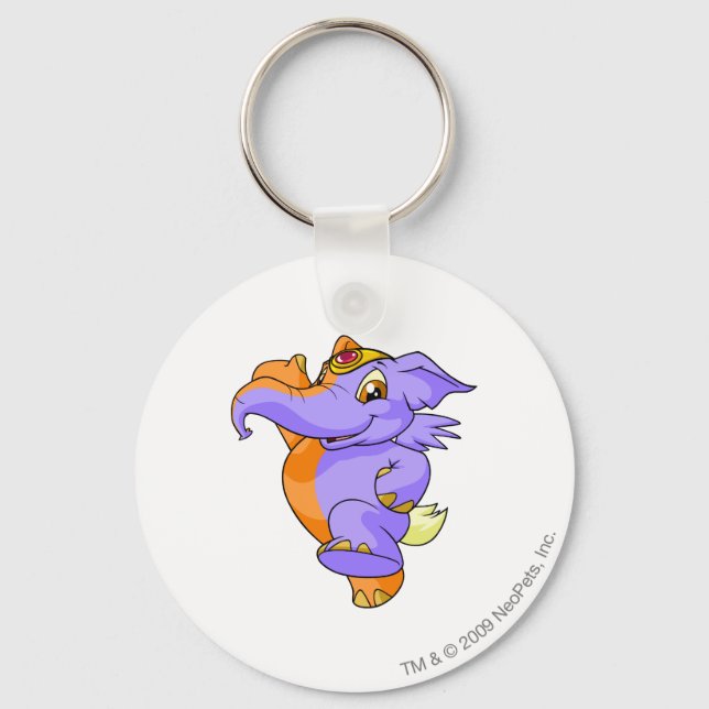Elephante Split Keychain (Front)