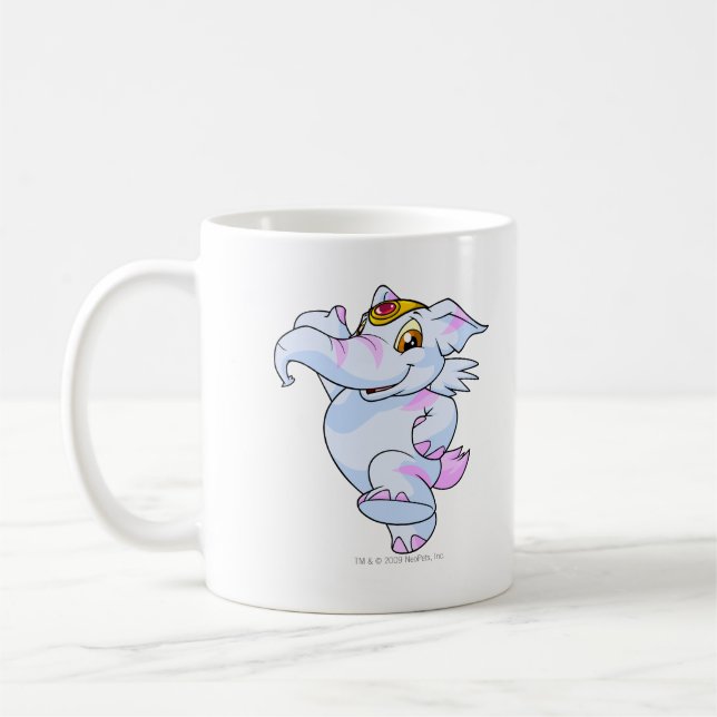 Elephante Striped Coffee Mug (Left)