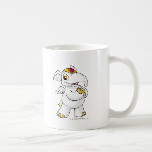 Elephante White Coffee Mug