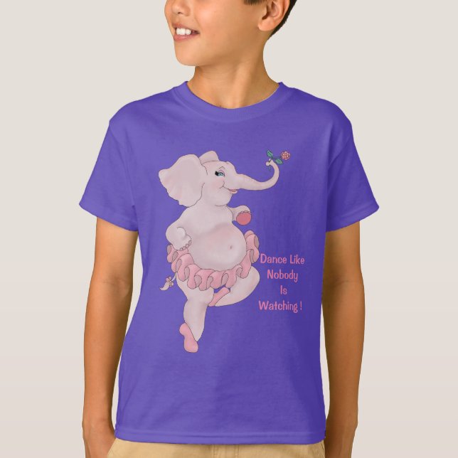 Elephantina Ballerina T-Shirt (Front)