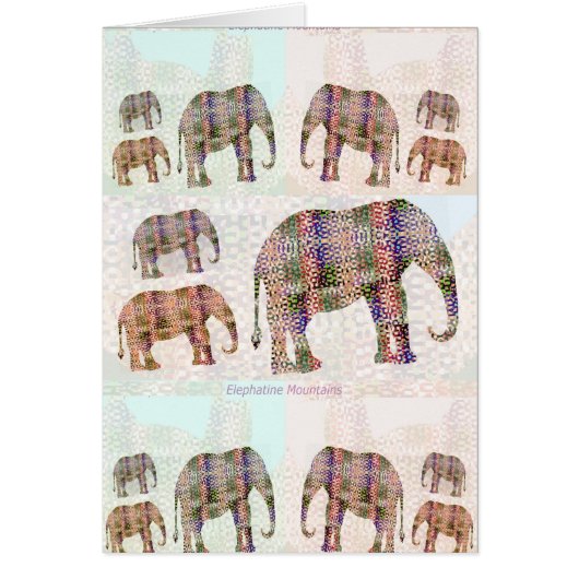 Elephantine Mountain Cards (Front)