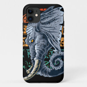 Elephantopus Elephant Tentacle Trunk Lovecraft iPhone 11 Case