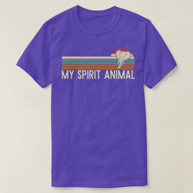 elephants africa safari saying with animals T-Shirt (Design Front)