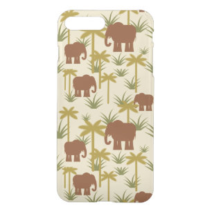 Elephants And Palms In Camouflage iPhone 8 Plus/7 Plus Case