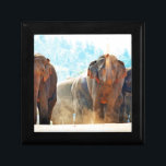Elephants Animals Safari Destiny Peace Love Jewelry Box<br><div class="desc"></div>