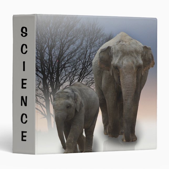 Elephants Binder (Front/Spine)