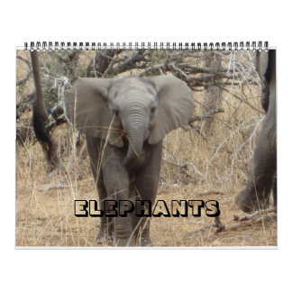 Elephants Calendar