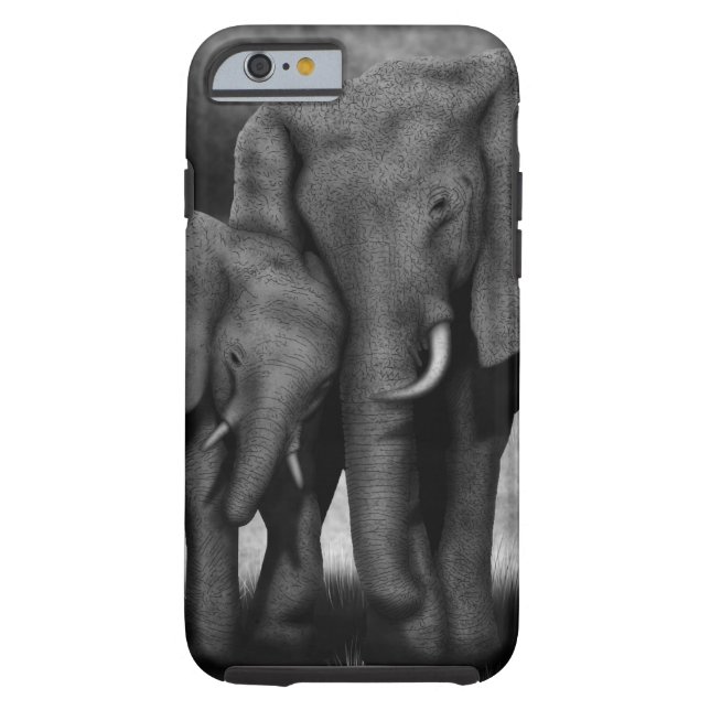 Elephants Case-Mate iPhone Case (Back)
