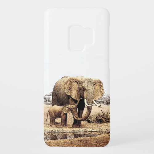 Elephants Case_Mate Samsung Galaxy S9 Case