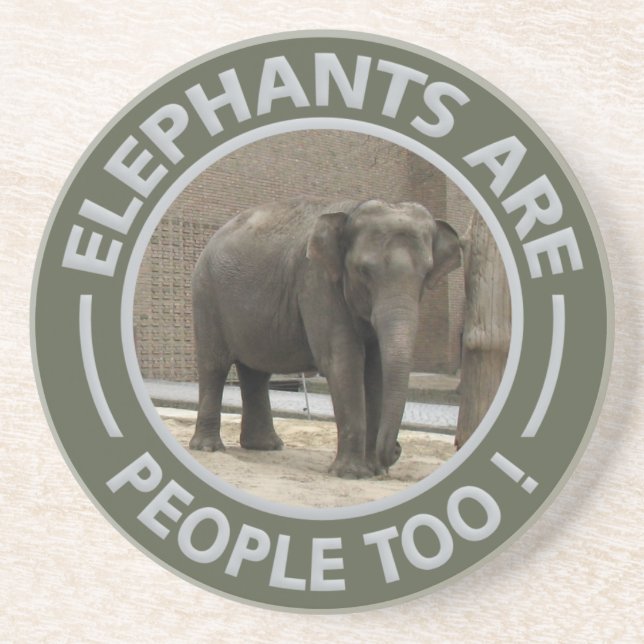 ELEPHANTS coaster (Front)