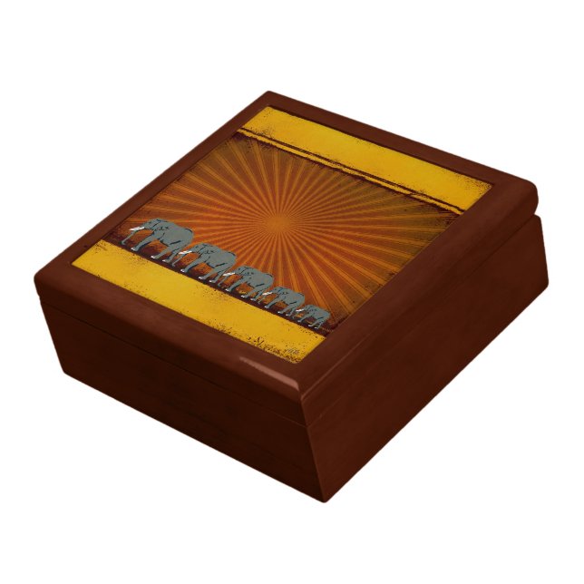 Elephants Gift Box (Side)
