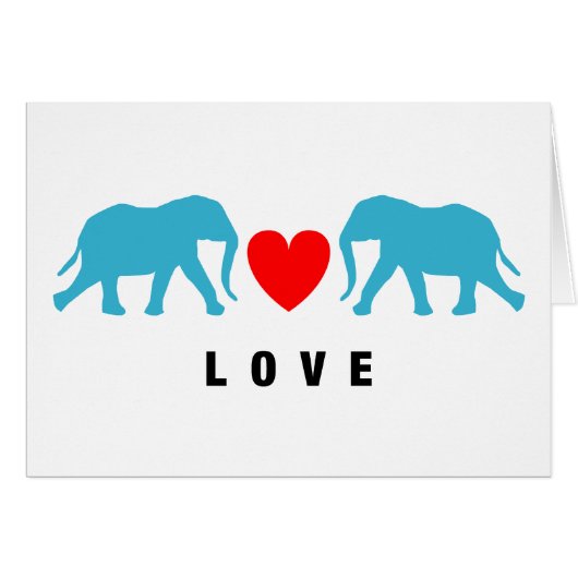 Elephants in Love (Front Horizontal)