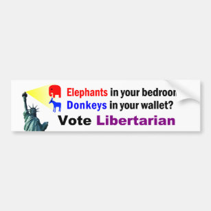 Elephants In Your Bedroom Bumper Sticker