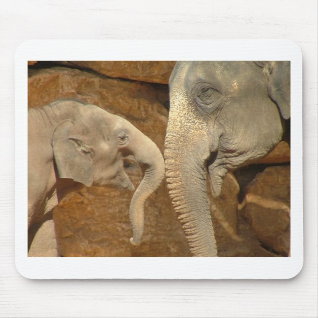ELEPHANTS MOUSE PAD (Front)