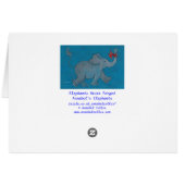 Elephants Never Forget Cards (Back Horizontal)