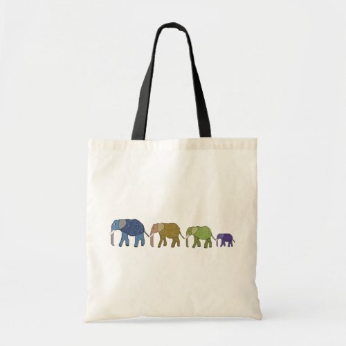 Elephants Never Forget Tote Bag