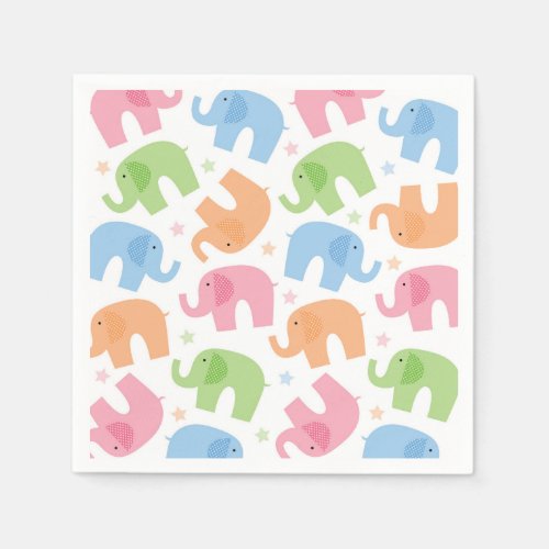 Elephants Paper Napkins