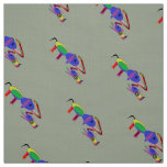 Elephants Pattern Fabric