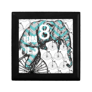 Elephants Plus Bikes Equal YIKES! Jewelry Box