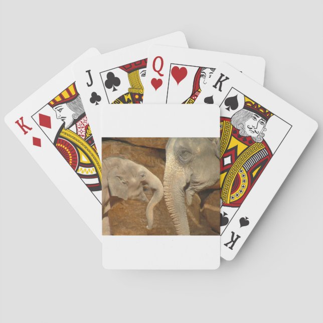 ELEPHANTS POKER CARDS (Back)