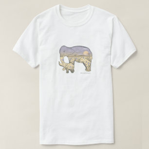 Elephants Rising (Art by Erin) T-Shirt