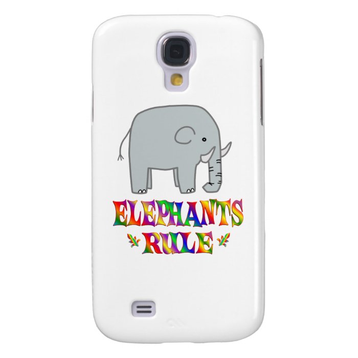 Elephants Rule Galaxy S4 Case