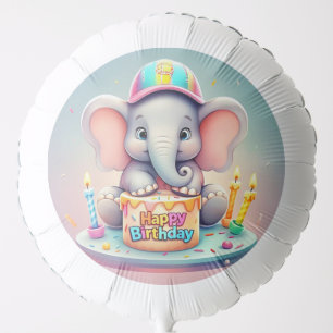" ELEPHANT'S SWEET CELEBRATION " BALLOON