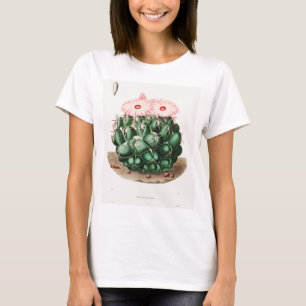Elephant's Tooth Cactus Flower illustration T-Shirt