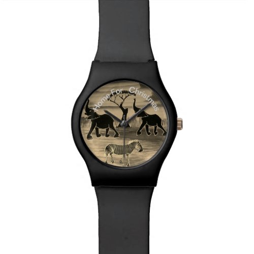 Elephants Trumpeting Home for Christmas Holidays  Watch