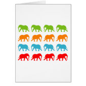 Elephants Walking Pattern (Front)