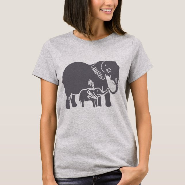 Elephants Women's T-Shirt (Front)